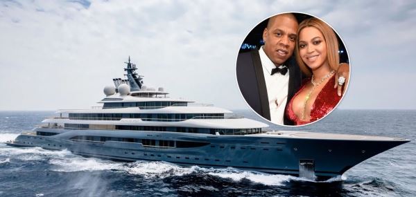 Бейонсе и Jay-Z отдыхают на яхте за 3 млрд евро: как она выглядит изнутри