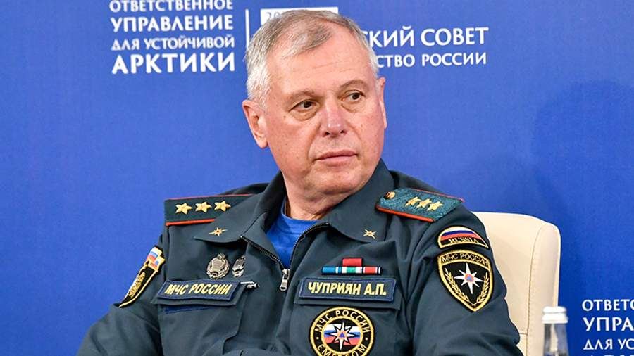 Путин назначил врио главы МЧС генерал-полковника Чуприяна<br />
