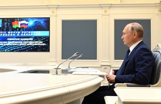 Путин предложил Лукашенко подвести итоги работы Союзного государства<br />

